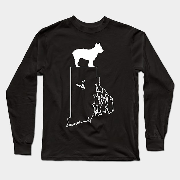 Yorkie Rhode Island Yorkshire Terrier Lover Dog Shirt Long Sleeve T-Shirt by karolynmarie